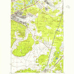 United States Geological Survey Fort Lewis, WA (1948, 24000-Scale) digital map