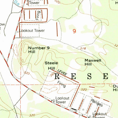 United States Geological Survey Fort Lewis, WA (1959, 24000-Scale) digital map