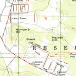 United States Geological Survey Fort Lewis, WA (1997, 24000-Scale) digital map