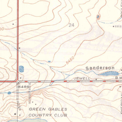 United States Geological Survey Fort Logan, CO (1948, 24000-Scale) digital map