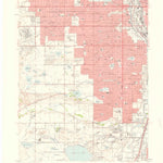 United States Geological Survey Fort Logan, CO (1957, 24000-Scale) digital map