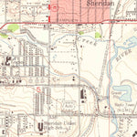 United States Geological Survey Fort Logan, CO (1957, 24000-Scale) digital map