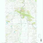 United States Geological Survey Fort Logan, MT (1995, 24000-Scale) digital map