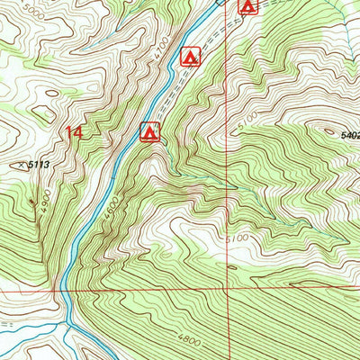 United States Geological Survey Fort Logan, MT (1995, 24000-Scale) digital map