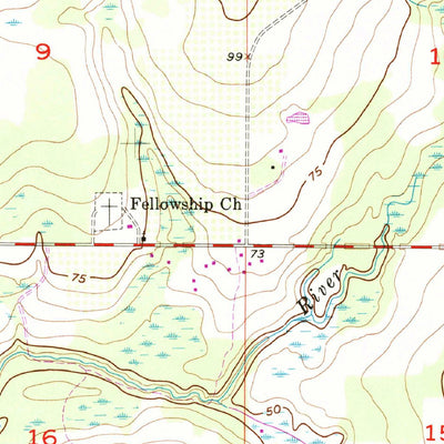 United States Geological Survey Fort Lonesome, FL (1956, 24000-Scale) digital map