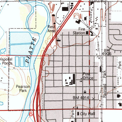 United States Geological Survey Fort Lupton, CO (1949, 24000-Scale) digital map