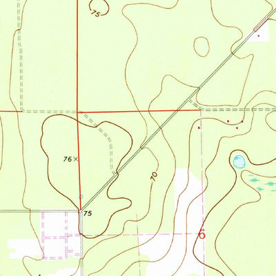 United States Geological Survey Fort Mccoy, FL (1970, 24000-Scale) digital map