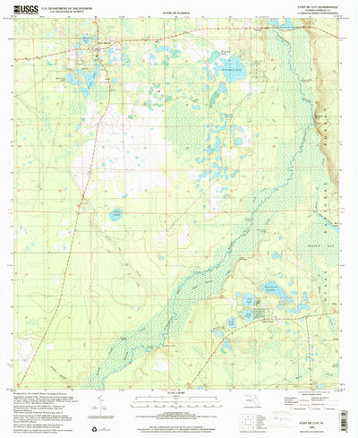 United States Geological Survey Fort Mccoy, FL (1999, 24000-Scale) digital map