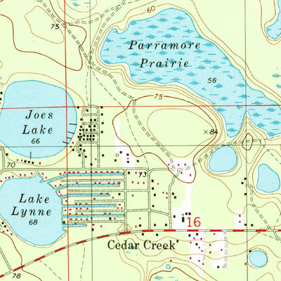 United States Geological Survey Fort Mccoy, FL (1999, 24000-Scale) digital map