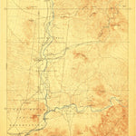 United States Geological Survey Fort Mcdowell, AZ (1906, 62500-Scale) digital map