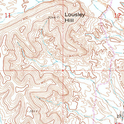 United States Geological Survey Fort Mcdowell, AZ (1964, 24000-Scale) digital map