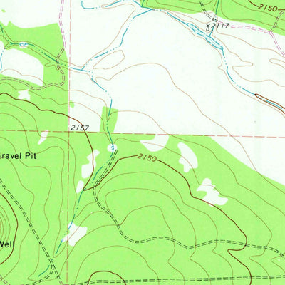 United States Geological Survey Fort Mckavett NE, TX (1970, 24000-Scale) digital map
