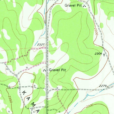 United States Geological Survey Fort Mckavett NW, TX (1970, 24000-Scale) digital map