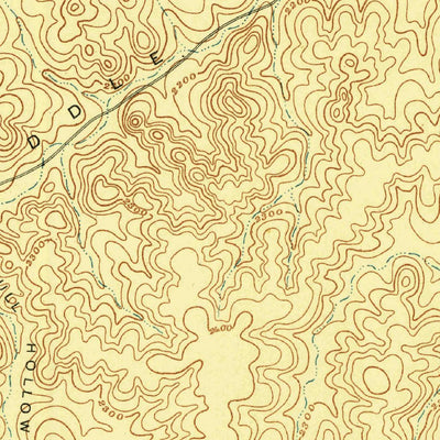 United States Geological Survey Fort Mckavett, TX (1893, 125000-Scale) digital map