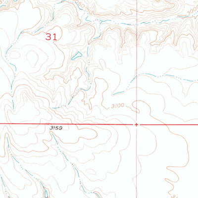 United States Geological Survey Fort Meade NE, SD (1953, 24000-Scale) digital map
