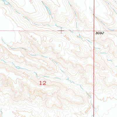 United States Geological Survey Fort Meade NE, SD (1953, 24000-Scale) digital map
