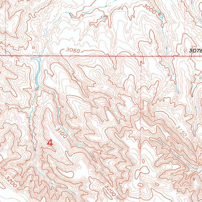 United States Geological Survey Fort Meade SE, SD (1953, 24000-Scale) digital map