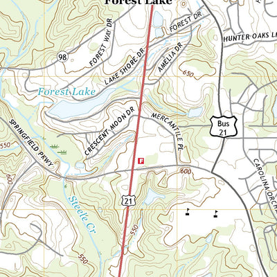 United States Geological Survey Fort Mill, SC (2020, 24000-Scale) digital map