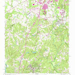 United States Geological Survey Fort Mill, SC-NC (1968, 24000-Scale) digital map