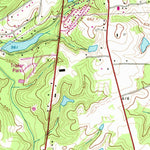 United States Geological Survey Fort Mill, SC-NC (1968, 24000-Scale) digital map