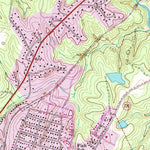 United States Geological Survey Fort Mill, SC-NC (1993, 24000-Scale) digital map