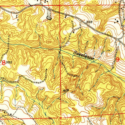 United States Geological Survey Fort Mitchell, AL-GA (1949, 24000-Scale) digital map