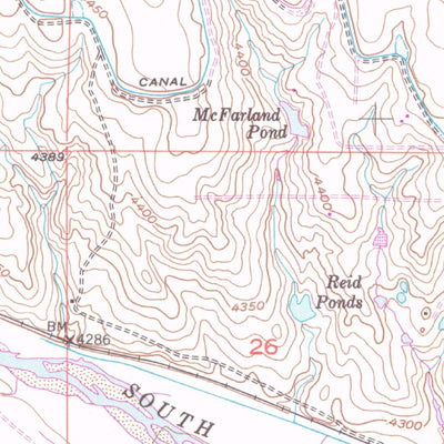 United States Geological Survey Fort Morgan, CO (1971, 24000-Scale) digital map