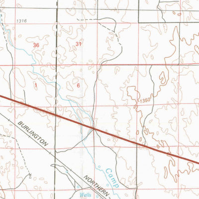 United States Geological Survey Fort Morgan, CO (1980, 100000-Scale) digital map