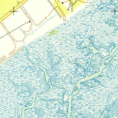 United States Geological Survey Fort Moultrie, SC (1943, 24000-Scale) digital map