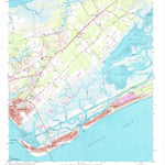 United States Geological Survey Fort Moultrie, SC (1959, 24000-Scale) digital map
