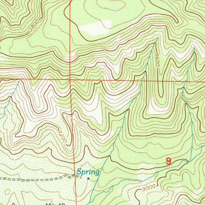 United States Geological Survey Fort Mountain, CA (2001, 24000-Scale) digital map