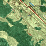 United States Geological Survey Fort Mudge, GA (1967, 24000-Scale) digital map