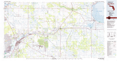 United States Geological Survey Fort Myers, FL (1981, 100000-Scale) digital map