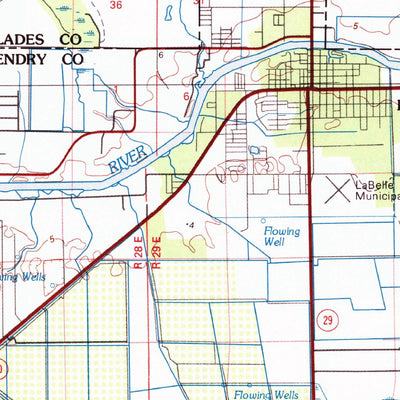 United States Geological Survey Fort Myers, FL (1981, 100000-Scale) digital map