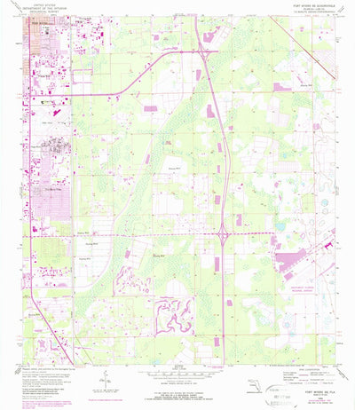 United States Geological Survey Fort Myers SE, FL (1958, 24000-Scale) digital map