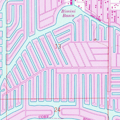 United States Geological Survey Fort Myers SW, FL (1958, 24000-Scale) digital map