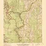 United States Geological Survey Fort Necessity, LA (1939, 62500-Scale) digital map