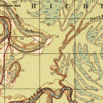 United States Geological Survey Fort Necessity, LA (1939, 62500-Scale) digital map