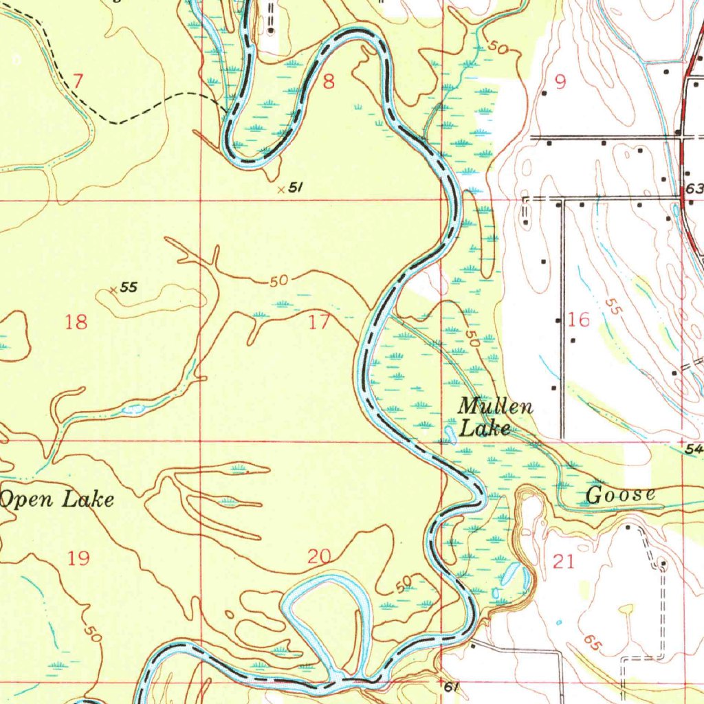 Fort Necessity, LA (1958, 62500-Scale) Map by United States Geological ...