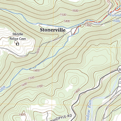 United States Geological Survey Fort Necessity, PA (2023, 24000-Scale) digital map