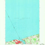 United States Geological Survey Fort Niagara, NY (1965, 24000-Scale) digital map