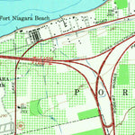 United States Geological Survey Fort Niagara, NY (1965, 24000-Scale) digital map