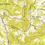 United States Geological Survey Fort Oglethorpe, GA-TN (1942, 24000-Scale) digital map
