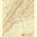 United States Geological Survey Fort Payne, AL-GA (1900, 125000-Scale) digital map