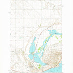 United States Geological Survey Fort Peck, MT (1972, 24000-Scale) digital map