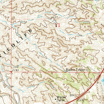United States Geological Survey Fort Peck, MT (1972, 24000-Scale) digital map