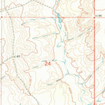 United States Geological Survey Fort Piegan, MT (1968, 24000-Scale) digital map