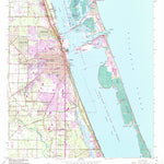 United States Geological Survey Fort Pierce, FL (1949, 24000-Scale) digital map
