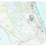United States Geological Survey Fort Pierce, FL (1981, 100000-Scale) digital map