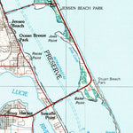 United States Geological Survey Fort Pierce, FL (1981, 100000-Scale) digital map